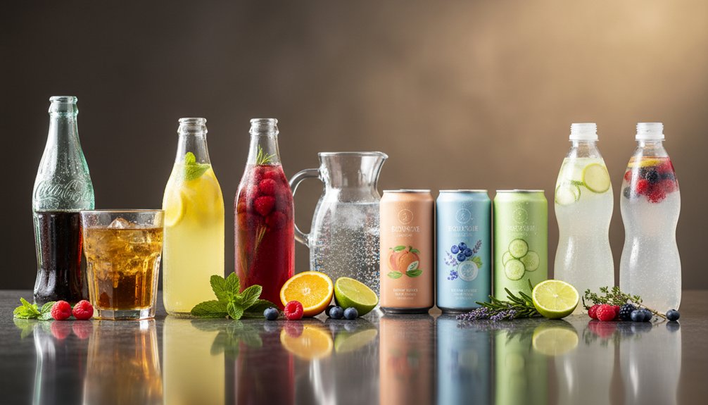 evolution of soft drink industry